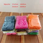 50 шт., мешочки из органзы для украшений, 17x2320x30