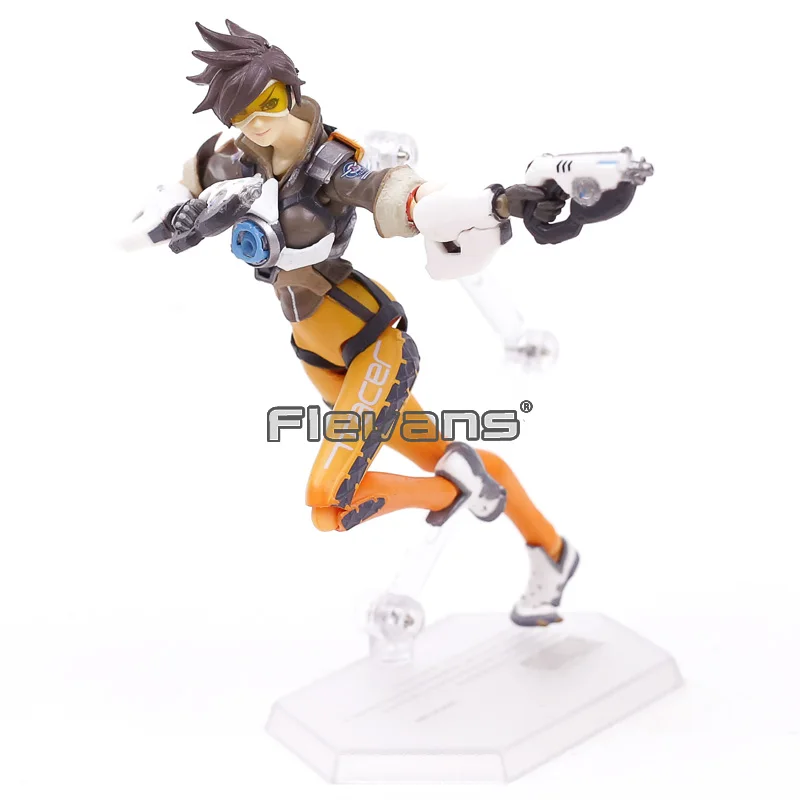 Горячая игра Figma 352 персонаж Tracer ПВХ экшн-фигурка шарнирная подвижная игрушка Коллекционная Фигурка модель куклы