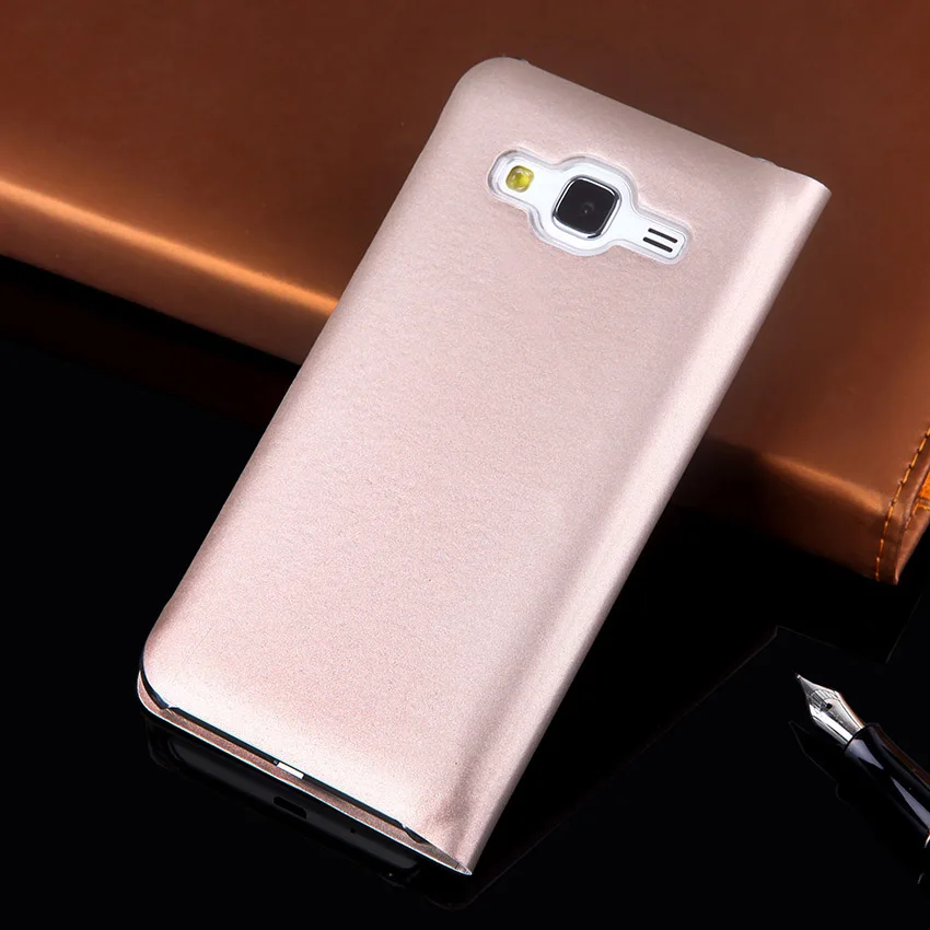 Кожаный чехол книжка с бумажником для Samsung Galaxy J3 2016 2015 GalaxyJ3 J 3 6 SM J320 J320F J320H