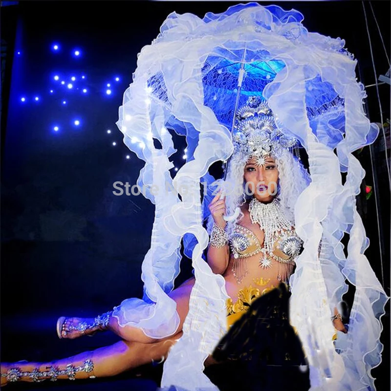 WYY для ночного клуба со светящимися вставками Медузы сценическая реквизитная