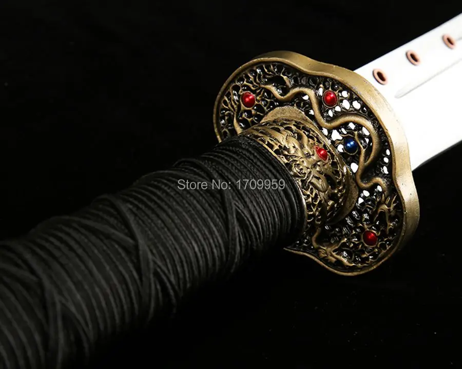 Китайский Меч KungFu Broadsword Катана ушу да дао острый высокий клинок из марганцевой