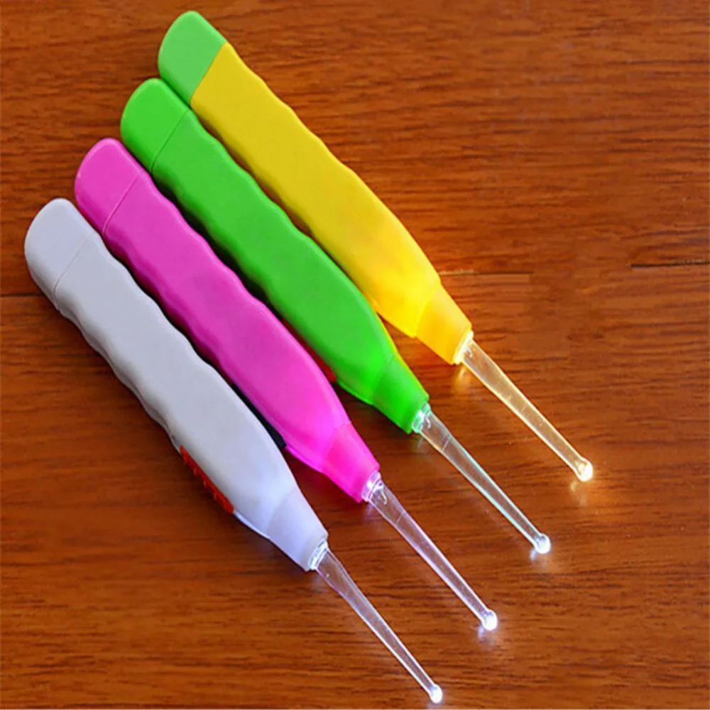 Светодиодная вспышка для ушей 1 шт. средство удаления воска чистка товары