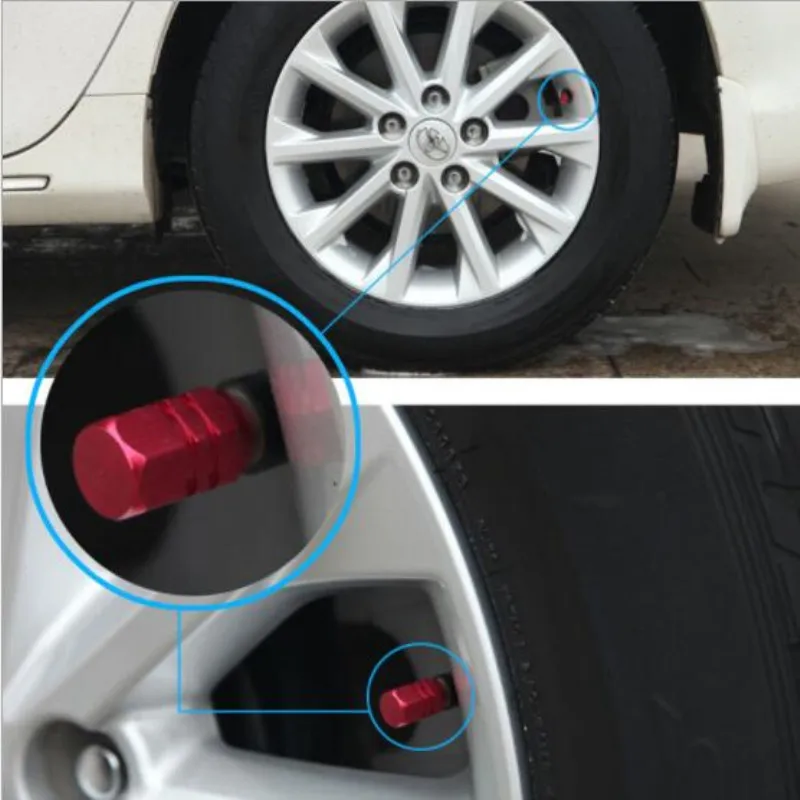 4 шт. автомобильный специальный металлический декоративный клапан для Hyundai ix35 iX45