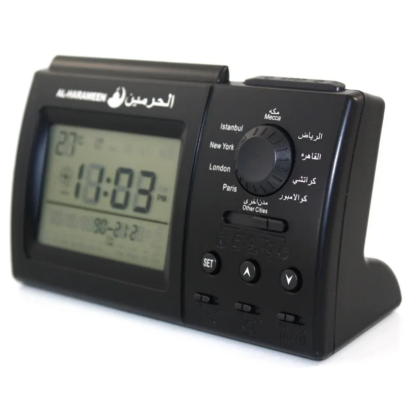 2018 новые Рамадан азан часы хиджри и григорианские календари Qibla направление для