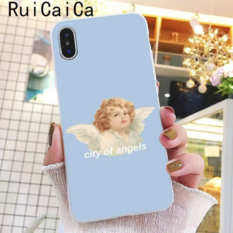 Ruicaica Renaissance angels Новинка Fundas Мягкий силиконовый чехол для телефона iPhone 8 7 6 6S Plus X XS