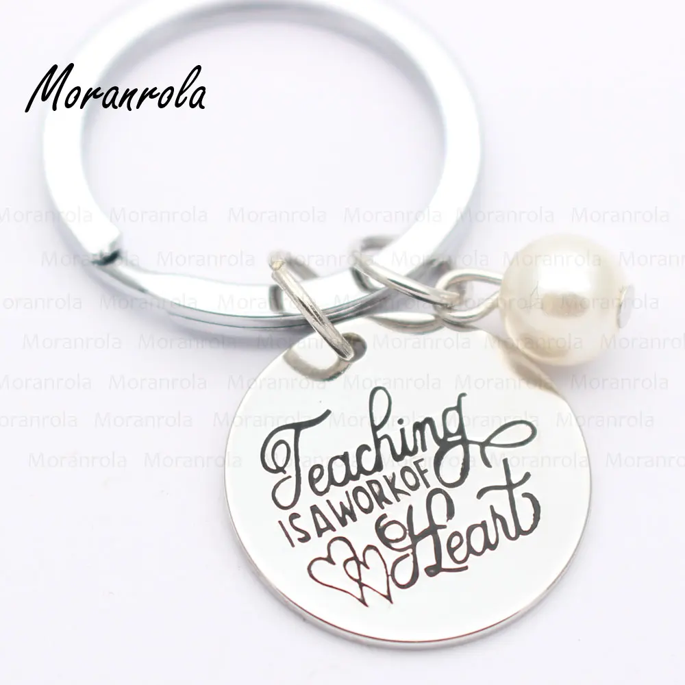 Новинка медное ожерелье и брелок &quotучение это работа сердца&quot очаровательный