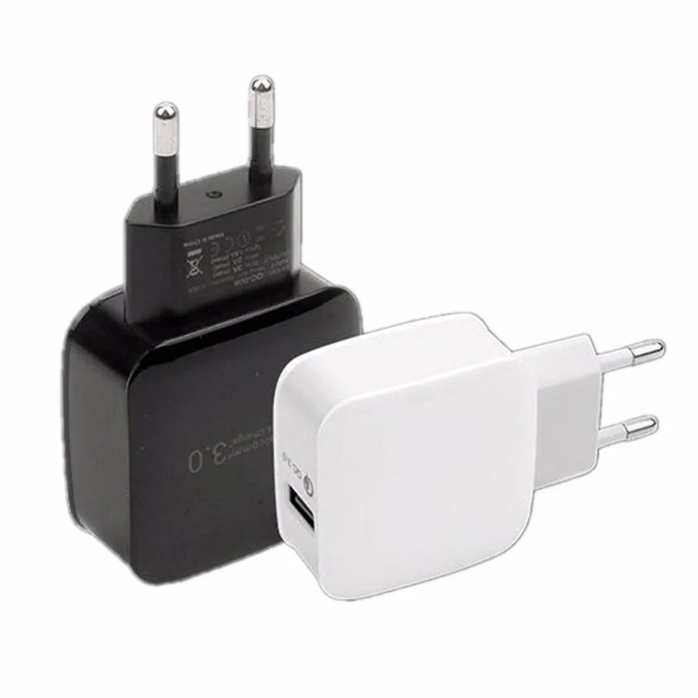 Быстрая зарядка QC3.0 USB адаптер для быстрой зарядки дорожная настенная зарядная