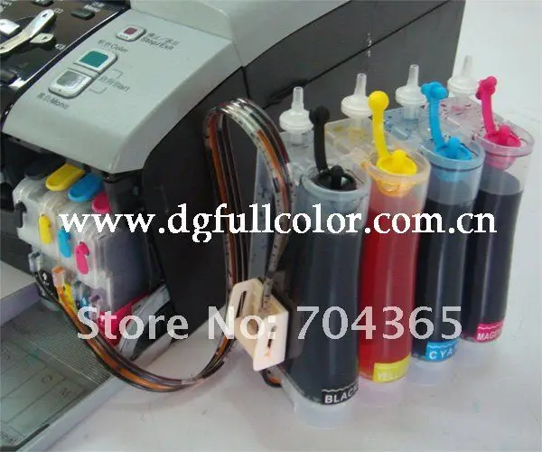 

Free Shipping Fast Deliver Printer CISS Continuous Ink System With Ink For MFC-J410 All In One Inkjet Printer