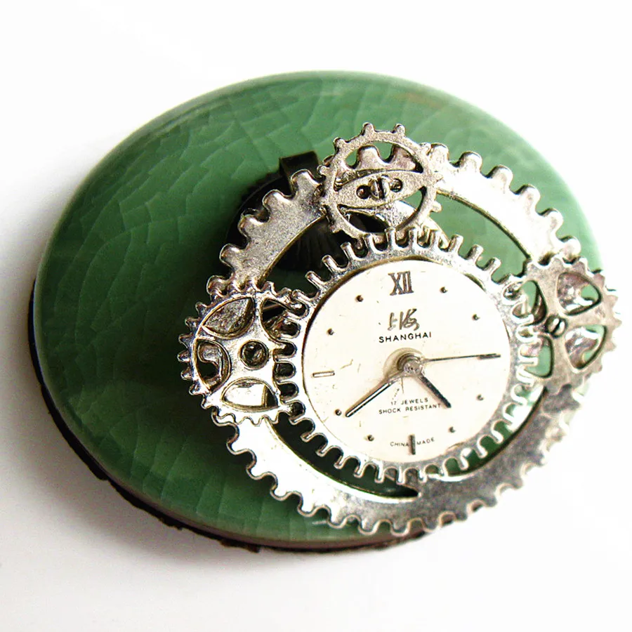 Ювелирные изделия в стиле стимпанк брошь с изображением лица значок на булавке