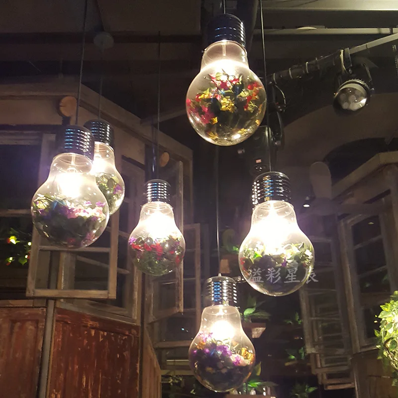 Современный подвесной светильник с растительным горшком модный скандинавский