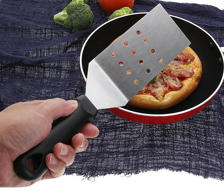 1 шт. лопатка для жарки из нержавеющей стали стейк пицца захватывающие резаки