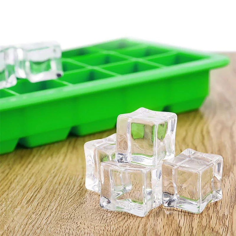 Силиконовая форма для льда DIY креативная силиконовая фруктовый кубик