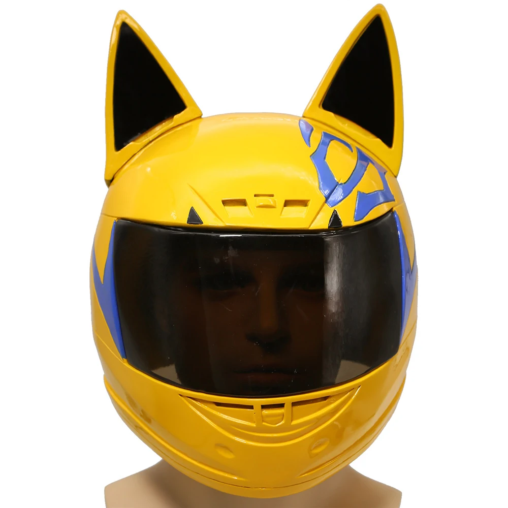 X-COSTUME дурара кельти Sturluson шлем аниме косплей костюм реквизит тип мотоцикла Полная Голова маска Хэллоуин костюм для взрослых