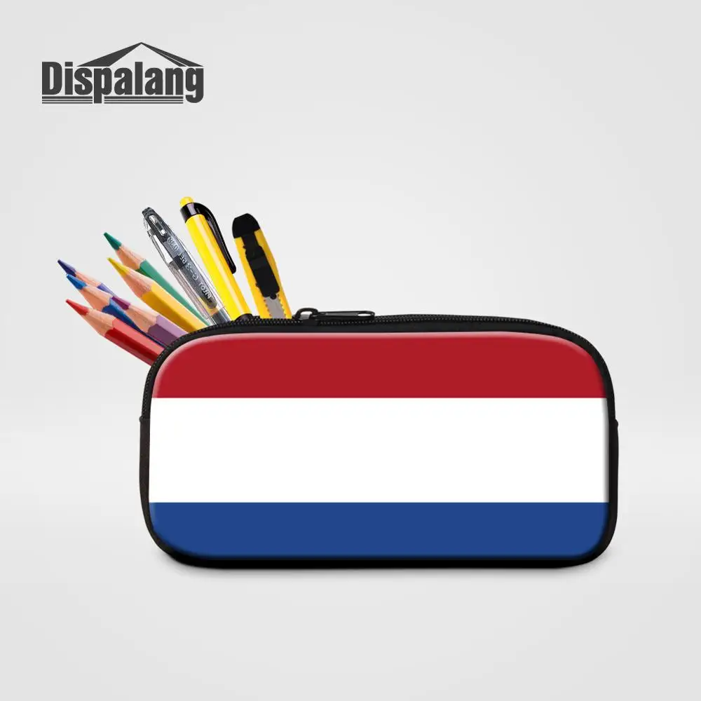 Pencil Case11 Dispalang женские многофункциональные косметички 3D Национальный флаг канцелярские принадлежности Детская гелевая ручка сумка для девочек и мальчиков пеналы для студентов - Цвет: Pencil Case11
