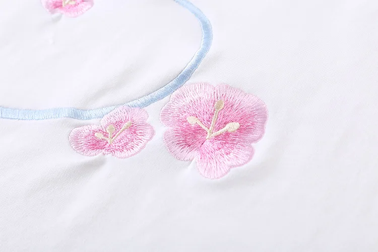 Китайский стиль, женская крутая свободная толстовка с капюшоном, Весенняя рубашка с длинным рукавом и цветочной вышивкой, топы, футболки черного и белого цвета