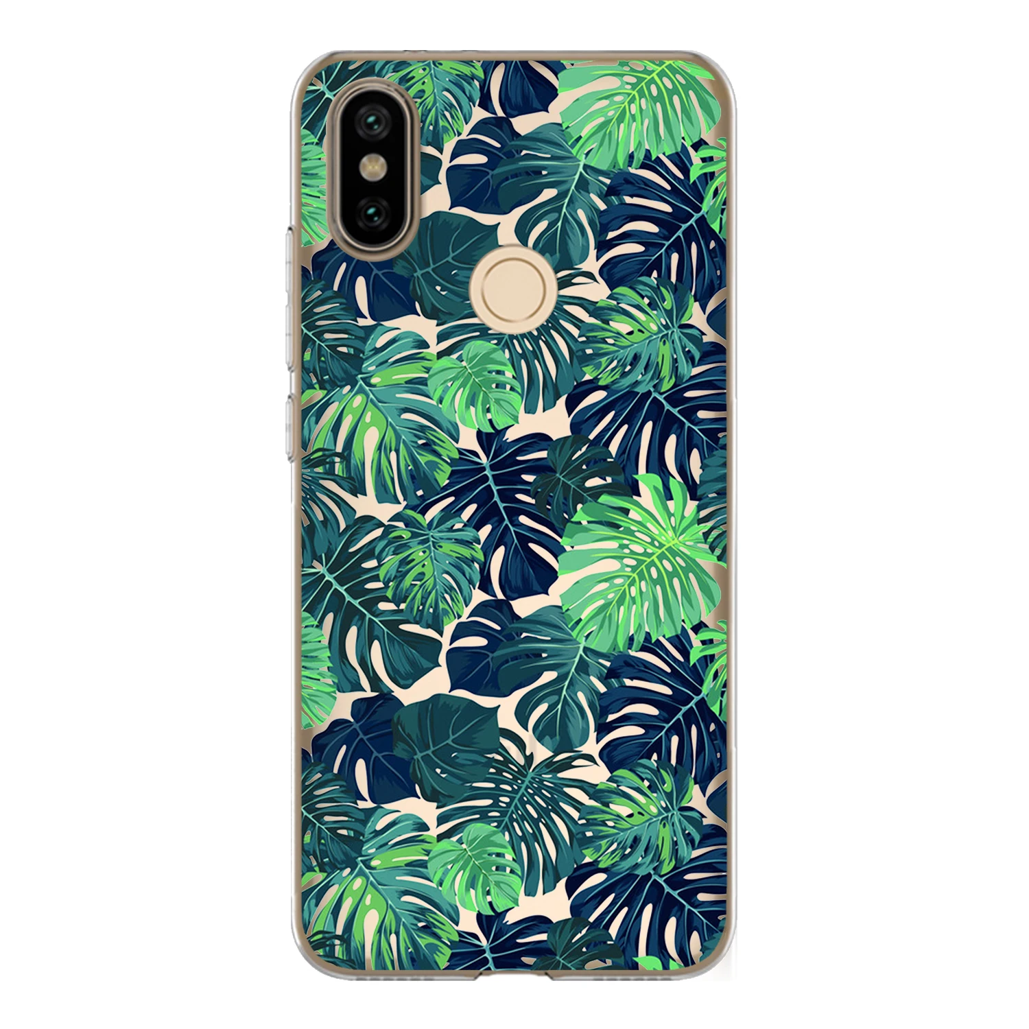 Чехол для Xiaomi Mi A2 6X 5 99 "мягкий силиконовый милый цветной чехол телефона с