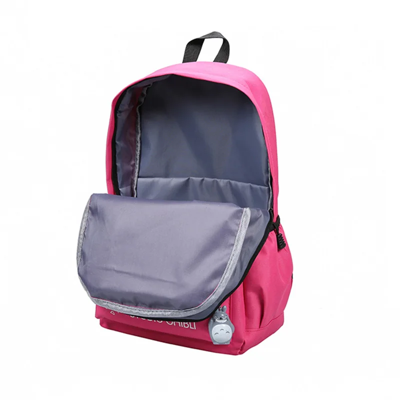 Dudini Новый Тоторо плеча backbacks мультфильм печати мешок элегантный дизайн студент