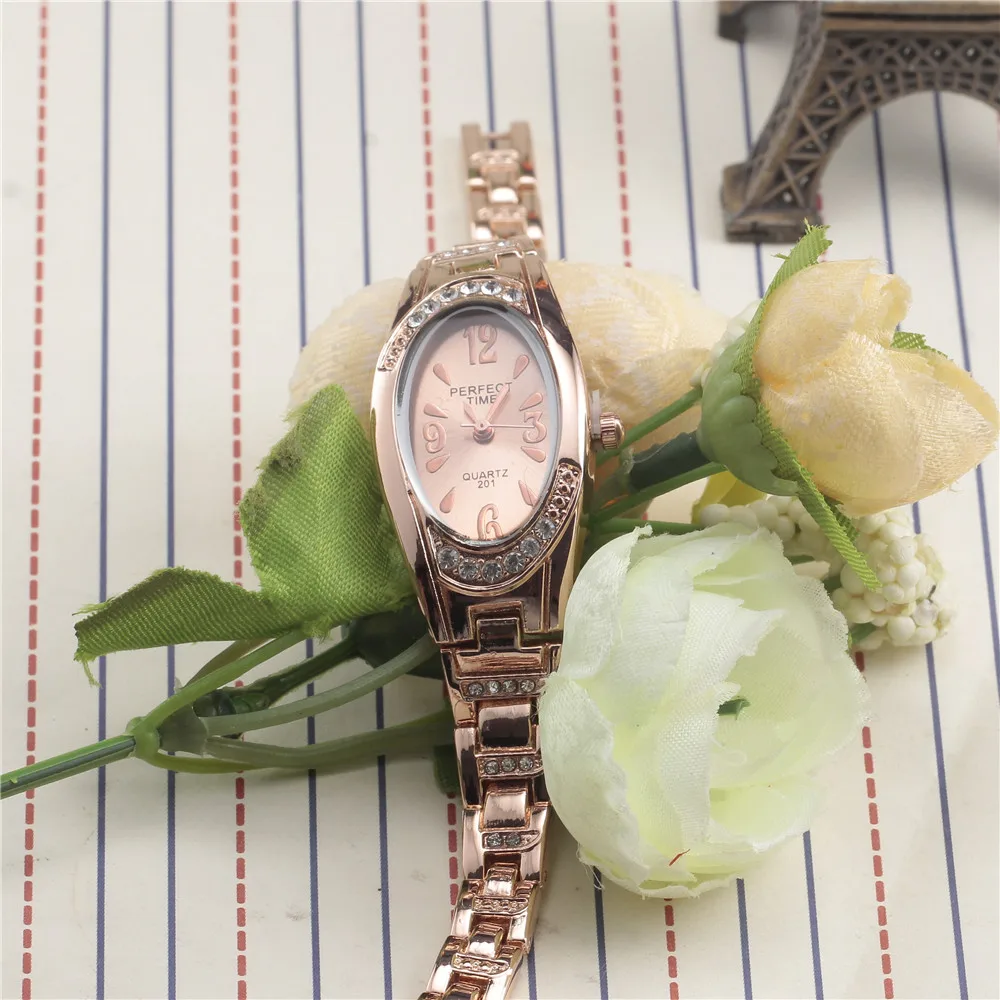 Часы наручные женские кварцевые в стиле ретро брендовые роскошные классические