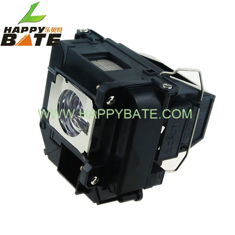 HAPPYBATE лампой ELPLP64/V13H010L64 для EB-1840W EB-1850W EB-1860 EB-1870 EB-1880 EB-D6155W EB-D6250 с Корпус