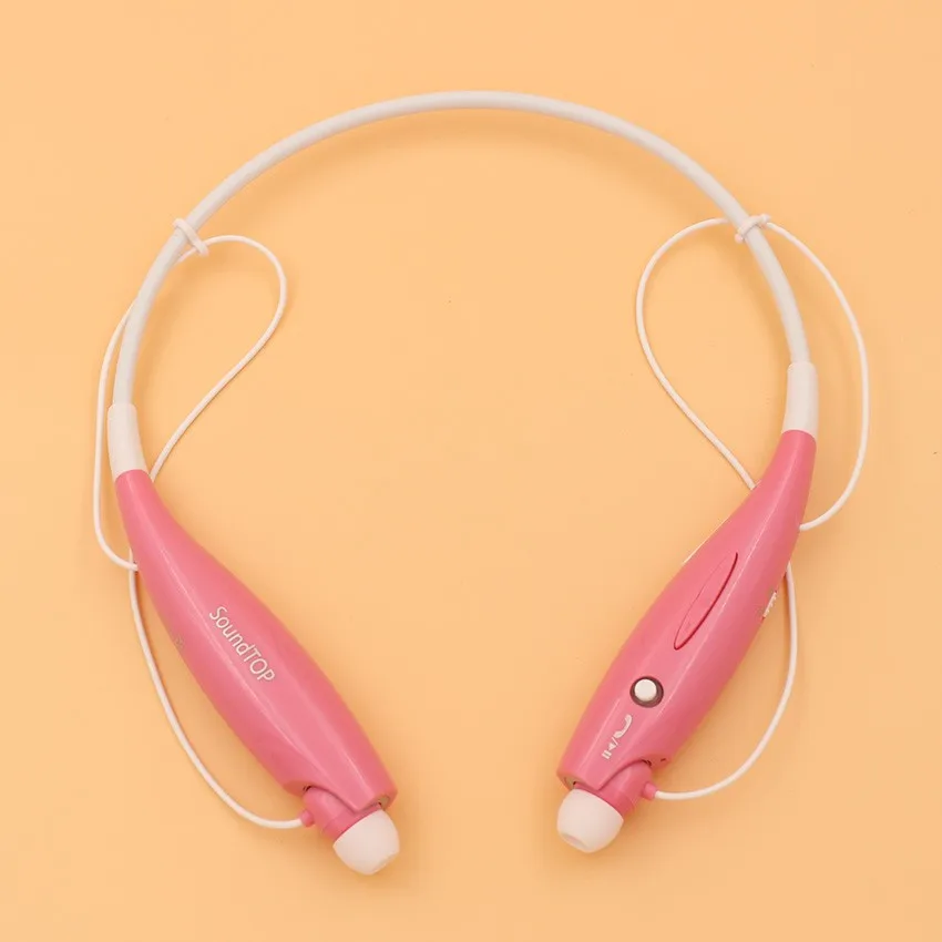 20 шт./лот SoundUP Беспроводной Шейным Bluetooth Гарнитуры HandFree Спорт Стерео Наушники С