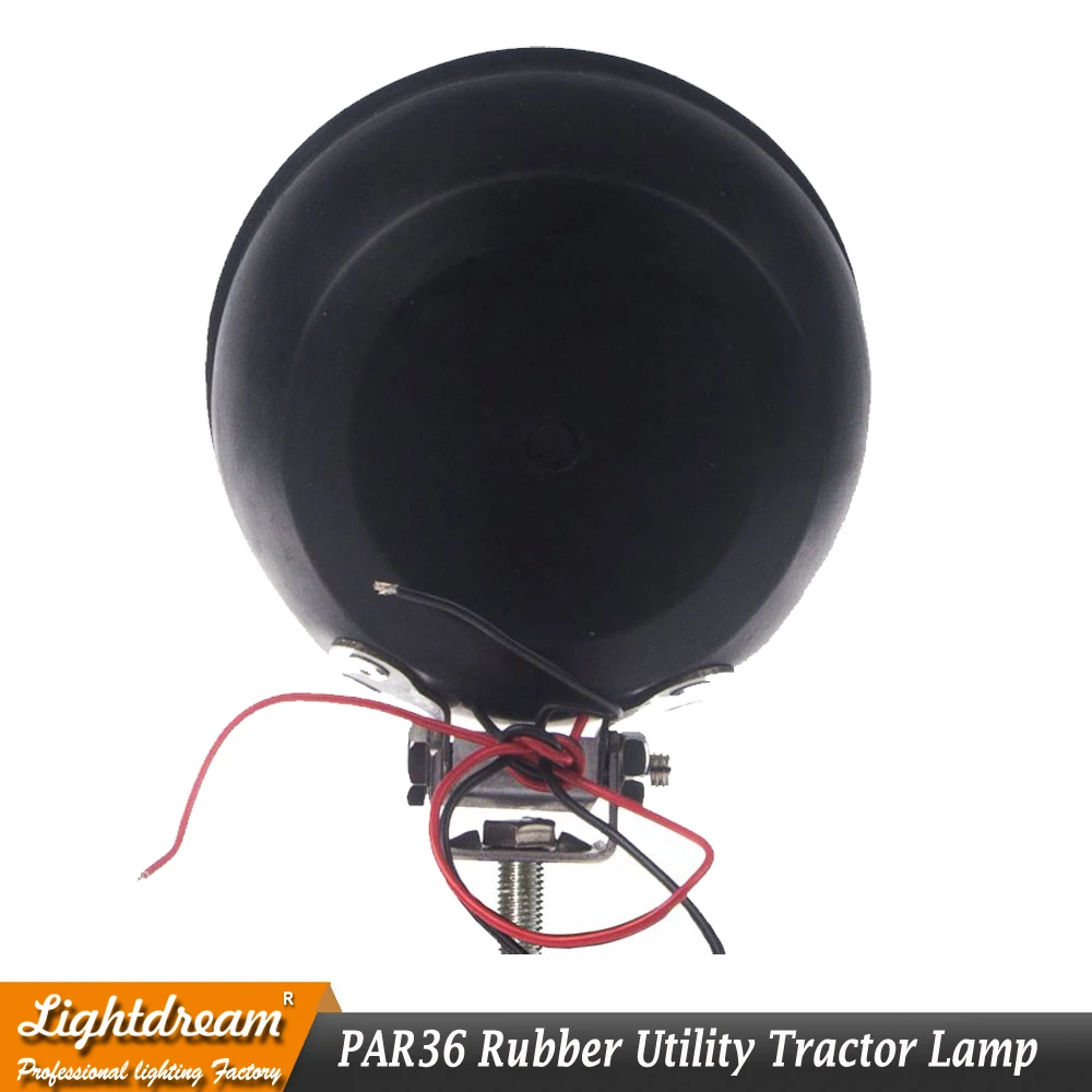 Par 36 круглый вспомогательная лампа резиновый корпус 12V 24V лампы накаливания Par36