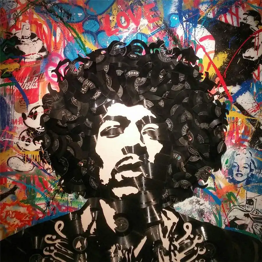 Граффити украшение на стену живопись маслом плакат Холст Картина Печать