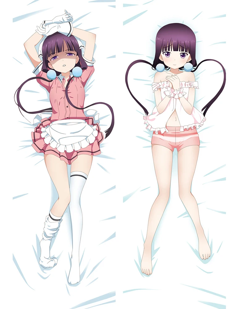Наволочка с аниме смешанные персонажами сексуальная девушка Sakuranomiya Maika otaku Dakimakura