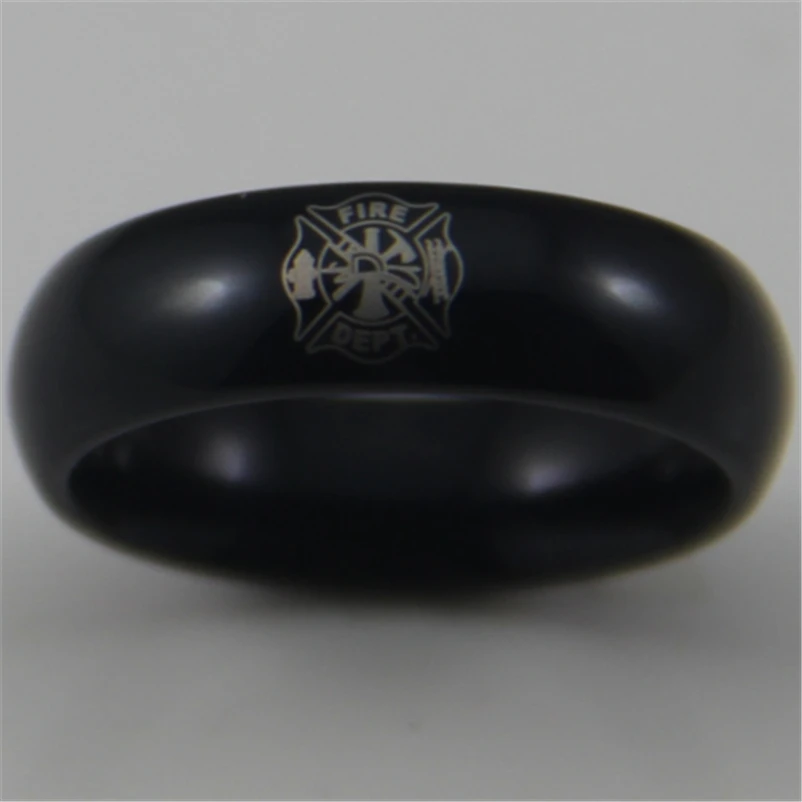 Бесплатная доставка ювелирные изделия YGK распродажа 6 мм черный купол пожарная