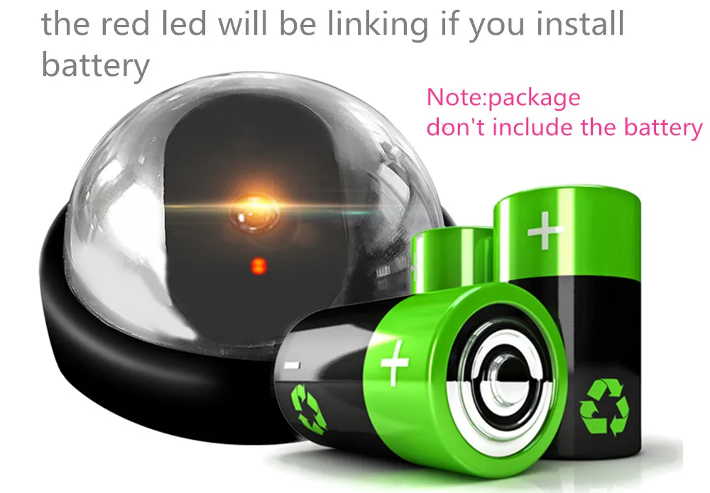 Имитационная поддельная подставка для видеонаблюдения с подсветкой|dvr camera