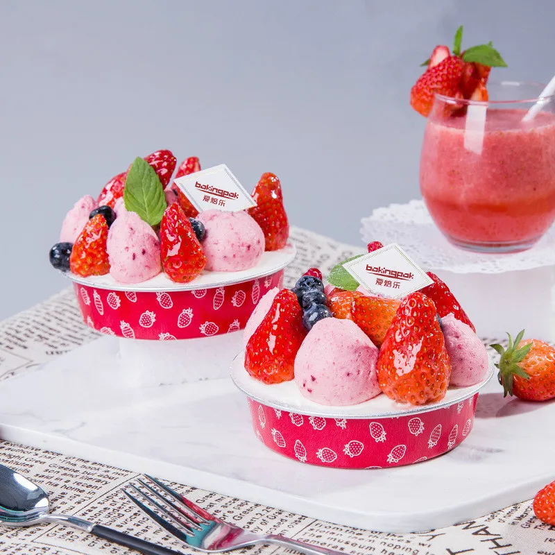 Новинка 100 шт. круглая алюминиевая фольга для упаковки салата пиццы торта