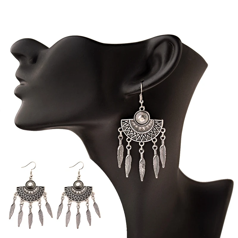Новые Классические Этнические женские полукруглые серьги Jhumka винтажные