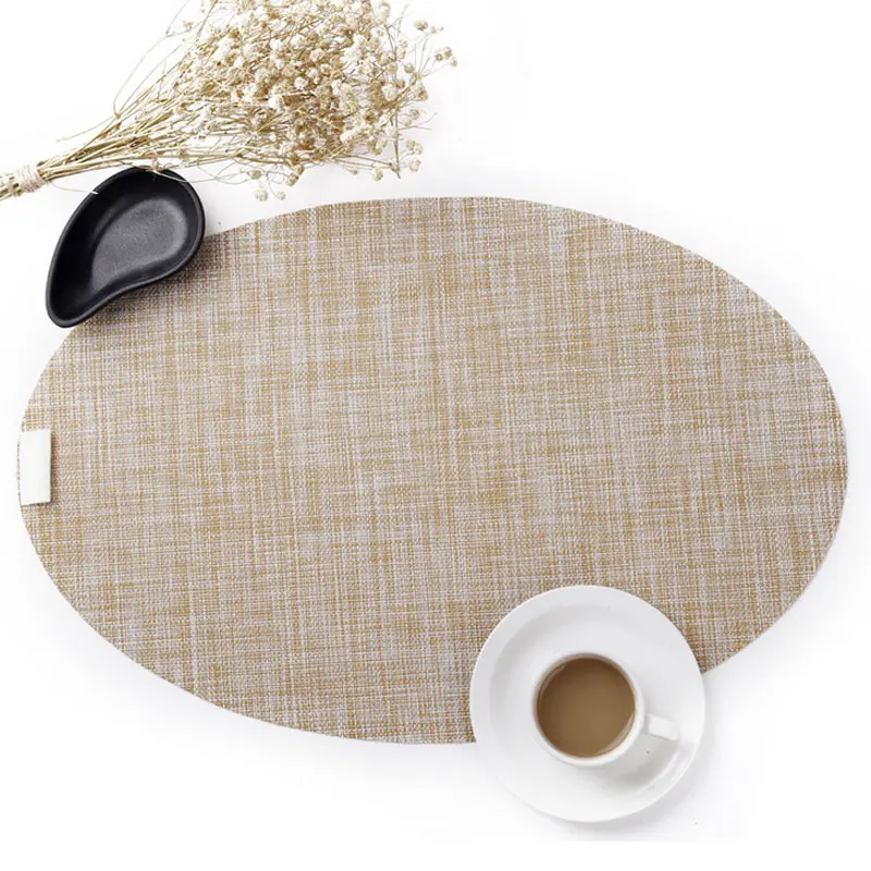 Модная эллиптическая Нескользящая подложка 45*30 см теплоизоляционные прокладки