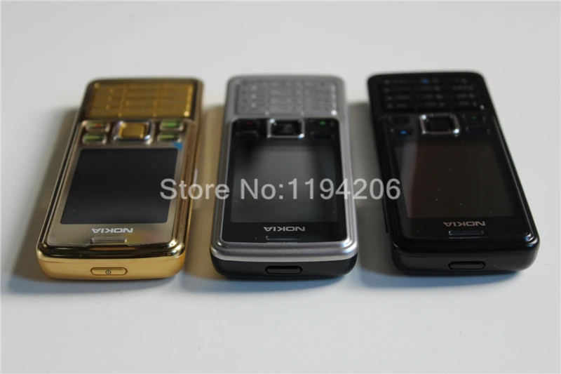 Разблокированный Nokia 6300 GSM 860 мАч Поддержка русской и арабской клавиатуры мобильный телефон трехдиапазонный многоязычный