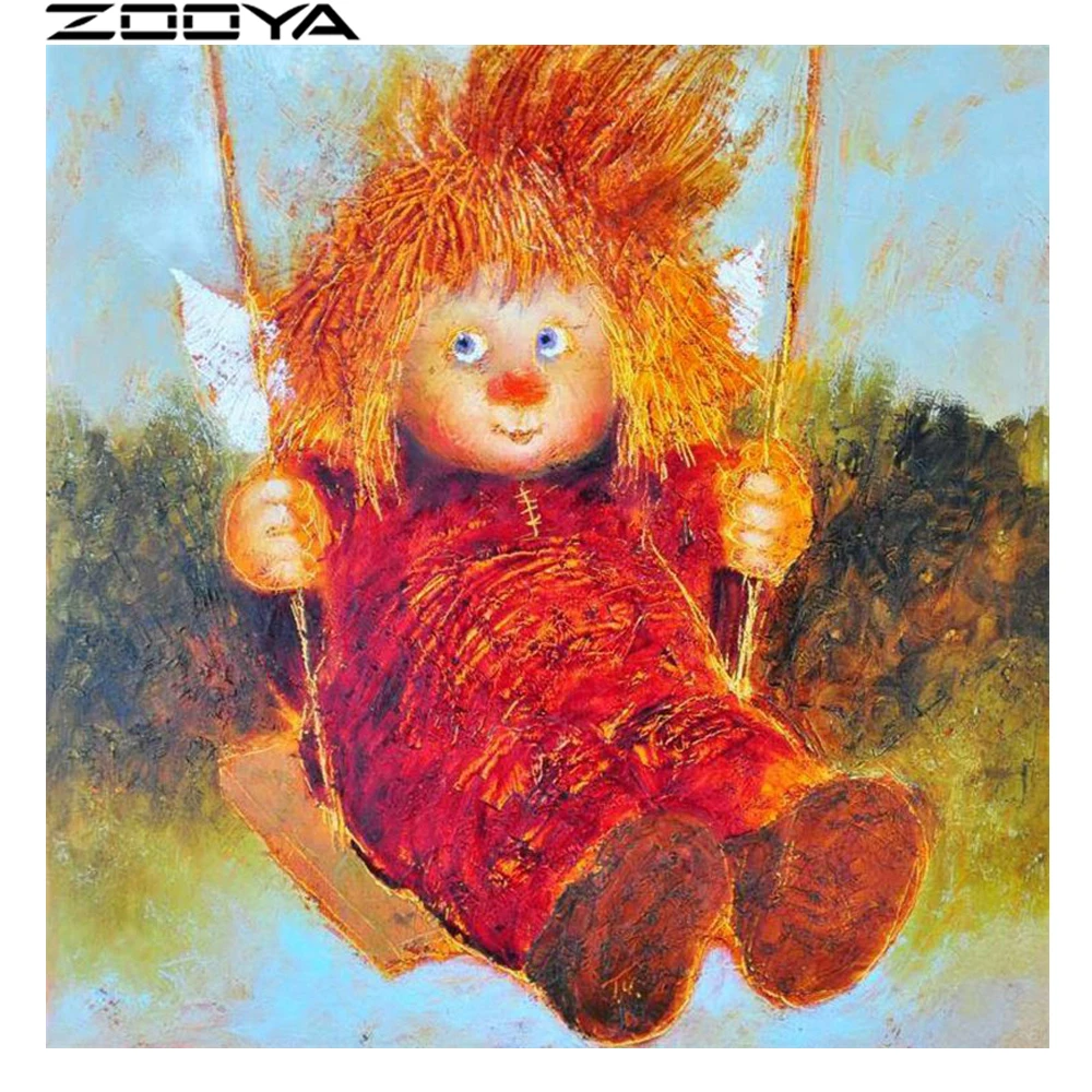 Алмазная вышивка ZOOYA 5d DIY рукоделие полная дрель картина мозаика узор религия