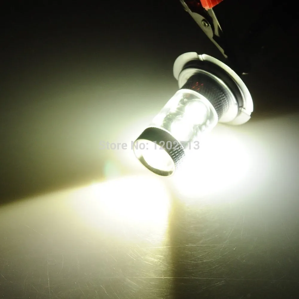 2 шт. супер яркий 12V 24V 50W CREE LED чипов H7 PX26D светодиодный Белый туман светильник лампы