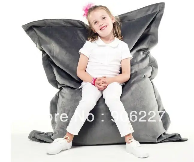 The original!! Junior  Junior Grey Beanbag, outdoor and indo