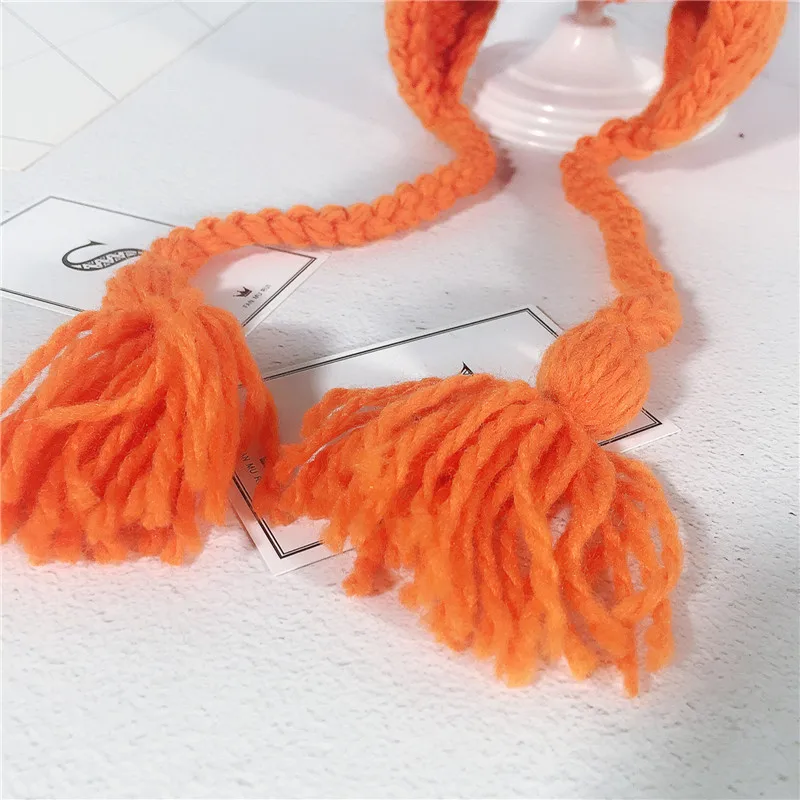 Модная осенне-зимняя теплая детская шапка Handemad Панама для мальчиков и девочек