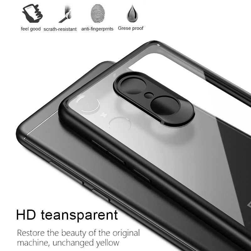 Xiaomi Redmi 5 Plus Global Version Case ipaky 2017 xiomi Silicone Transparent Cover For Redmi5 5Plus Cases |
