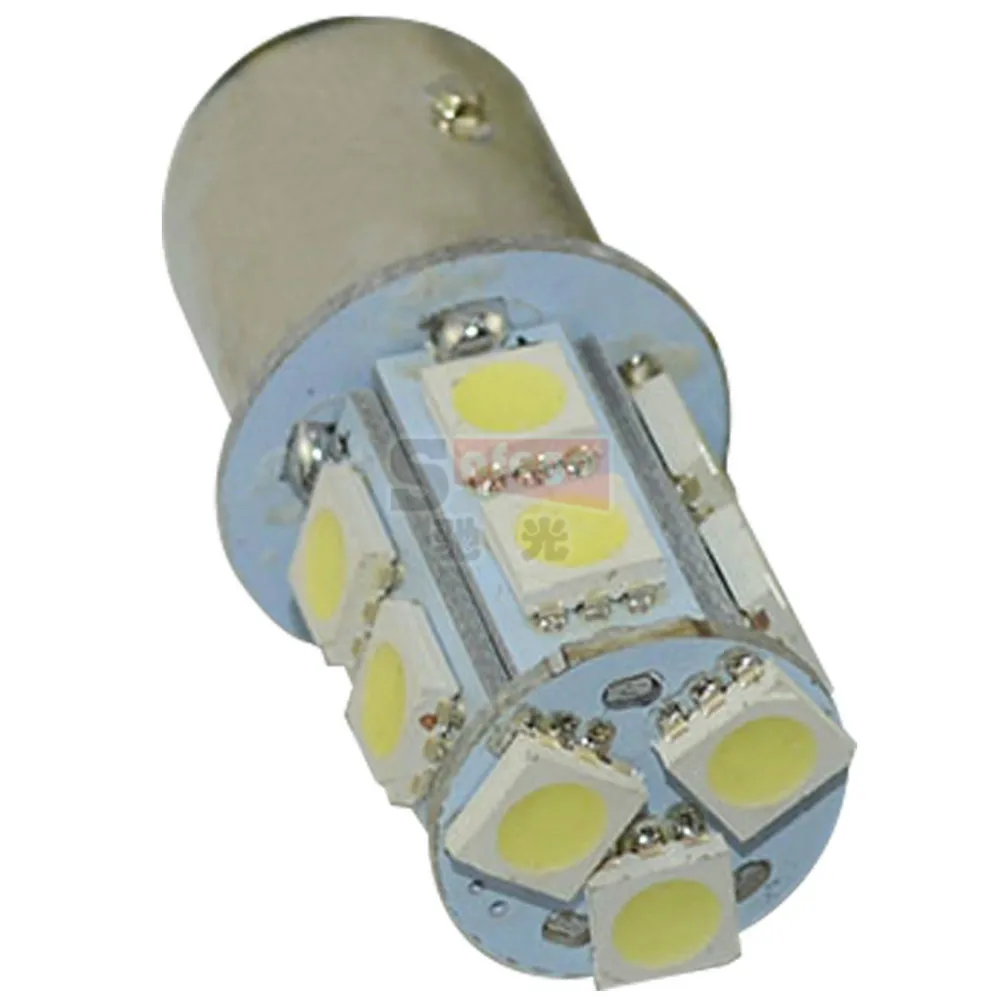 10 шт. 1156/1157 BA15S P21W 13 SMD led 1157 5050 13smd тормозной сигнал заднего хода поворота