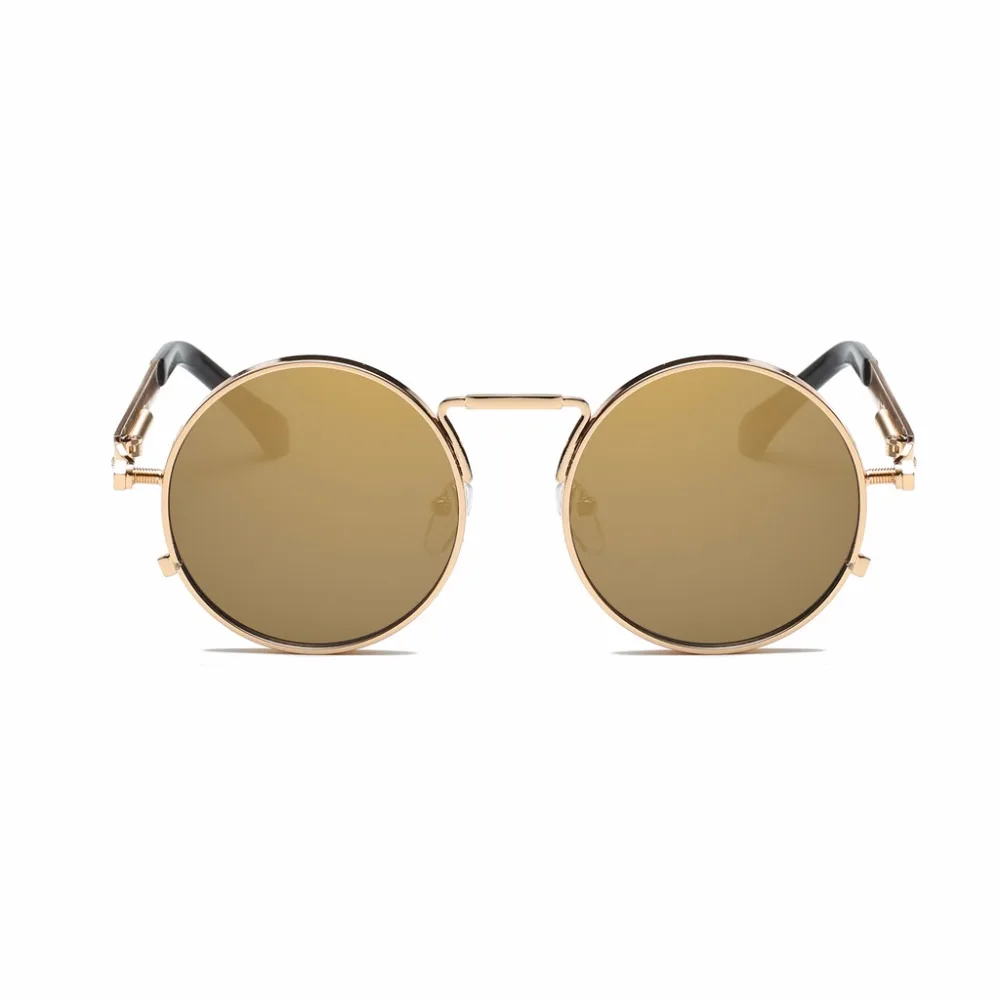 Lanxxy 2018 New Vintage Steampunk Sunglasses Men Round Sun Glasses for Women | Аксессуары для одежды