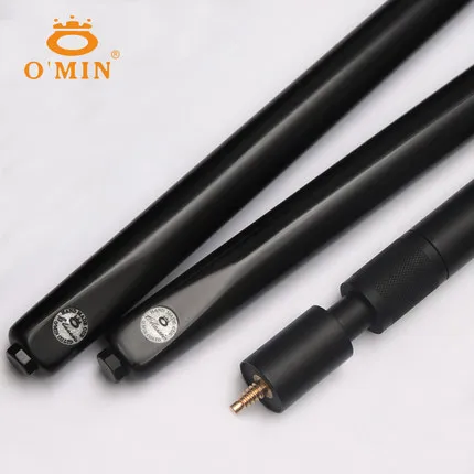 O'MIN классический Снукер Cue 3/4 9 5 мм 10 наконечник Комплект с жестким снукерным
