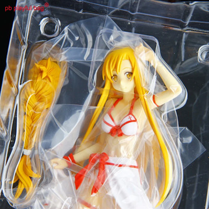 Горяч продавая волна обувь для вечеринки в Стиле косплей Sword Art Online 14 см ПВХ 1 шт.