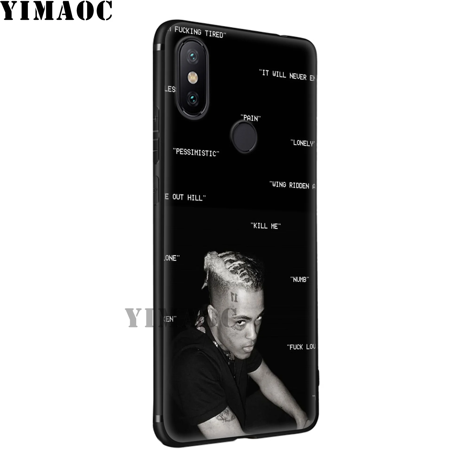 Yimaoc XXXTENTACION грустно 17 Мягкий силиконовый чехол для Xiaomi Redmi 7A Note 7 6 6A 5 4 4X 4A 5A S2 плюс K20