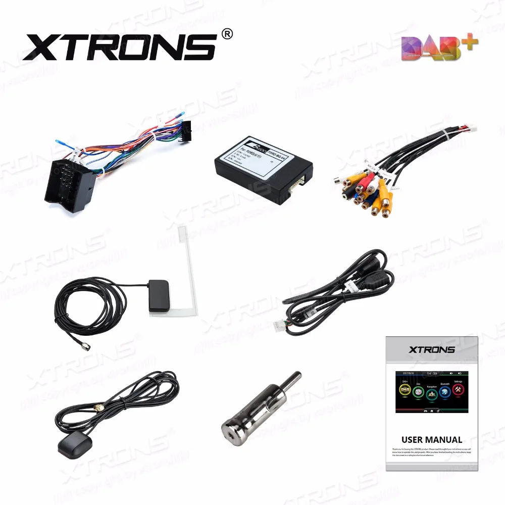 XTRONS 7 дюймов Автомобильный DVD плеер 2 din радио DAB + Canbus GPS навигации для Ford Focus II C Max 2005