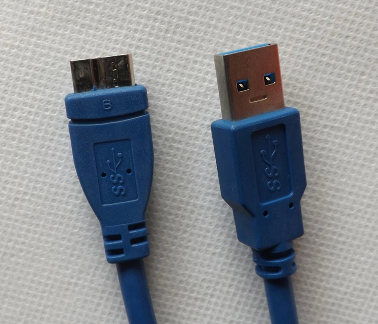Кабель SuperSpeed USB 3 0 Type A на B Micro M / 10 футов синий или черный|Аксессуары для