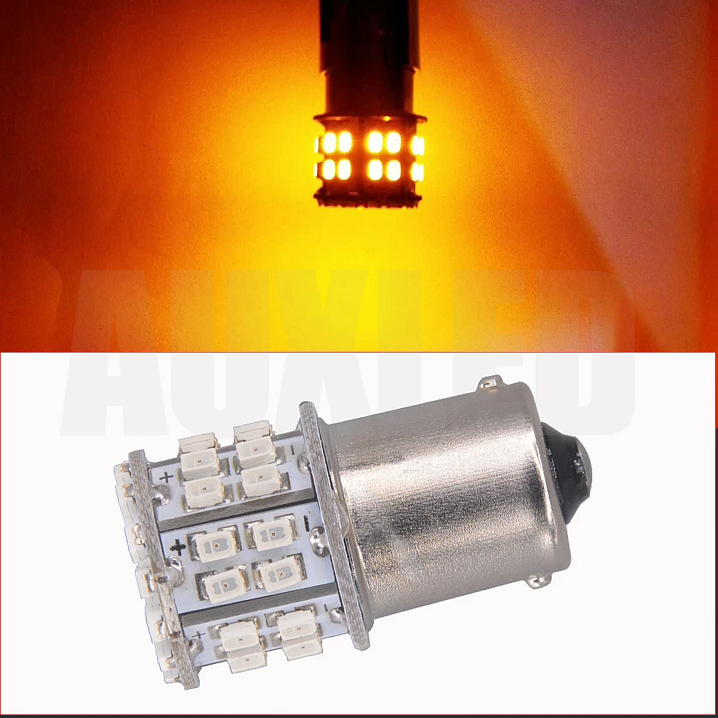 Yellow 12V 50 шт. супер яркие 12В S25 BA15S 1156 50 SMD 1206 3020 поворотные сигнальные задние резервные лампы светодиодный задний фонарь Автомобильные фары белые лампы - Испускаемый цвет: Yellow 12V