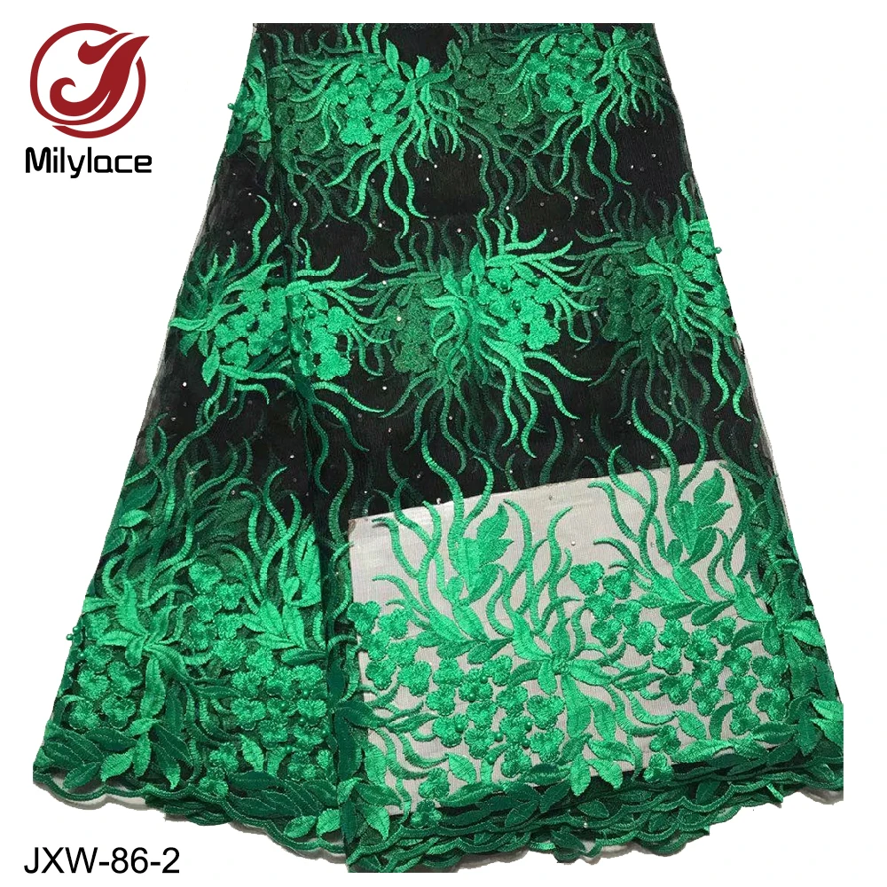 Новейшая африканская кружевная ткань milyкружевной ткани 5 ярдов золотая вышивка
