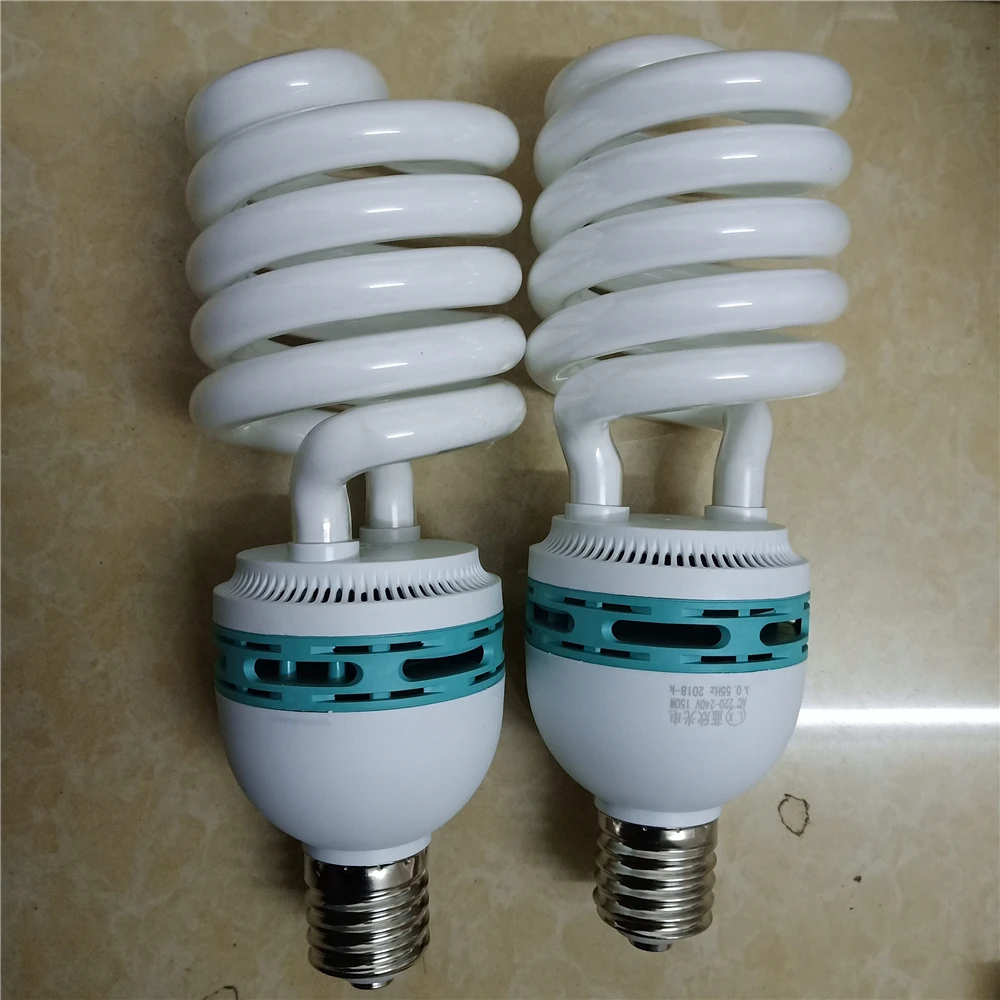 AC170-240V E40 150 Вт спиральная Энергосберегающая лампа, Флуоресцентный светильник FCL, лампа высокой мощности