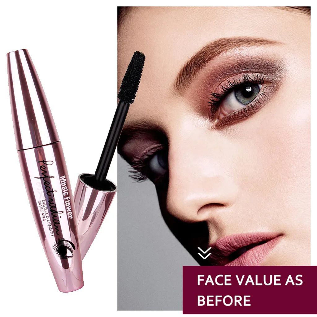 2019 шелк тушь для ресниц Водонепроницаемый римельная Rimmel наращивания Черный