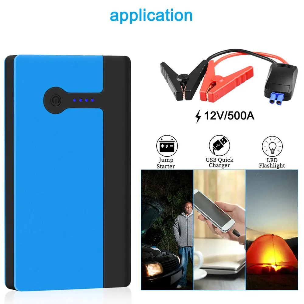 9000 mAh автомобильный стартер 500A аварийный аккумулятор автомобиля 12 V Авто наружный автомобильный аккумулятор многофункциональный автомобильный усилитель Банк питания